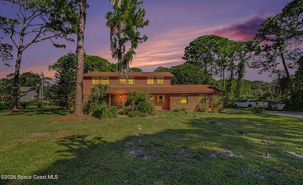 2.74 Acres of Land with Home for Sale in Merritt Island, Florida