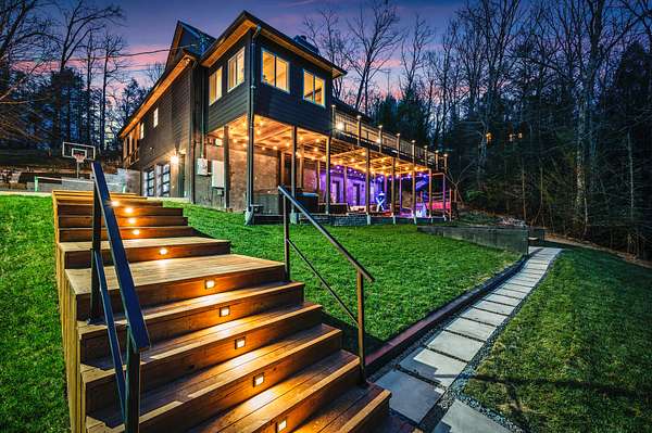 1.52 Acres of Land with Home for Sale in Sevierville, Tennessee