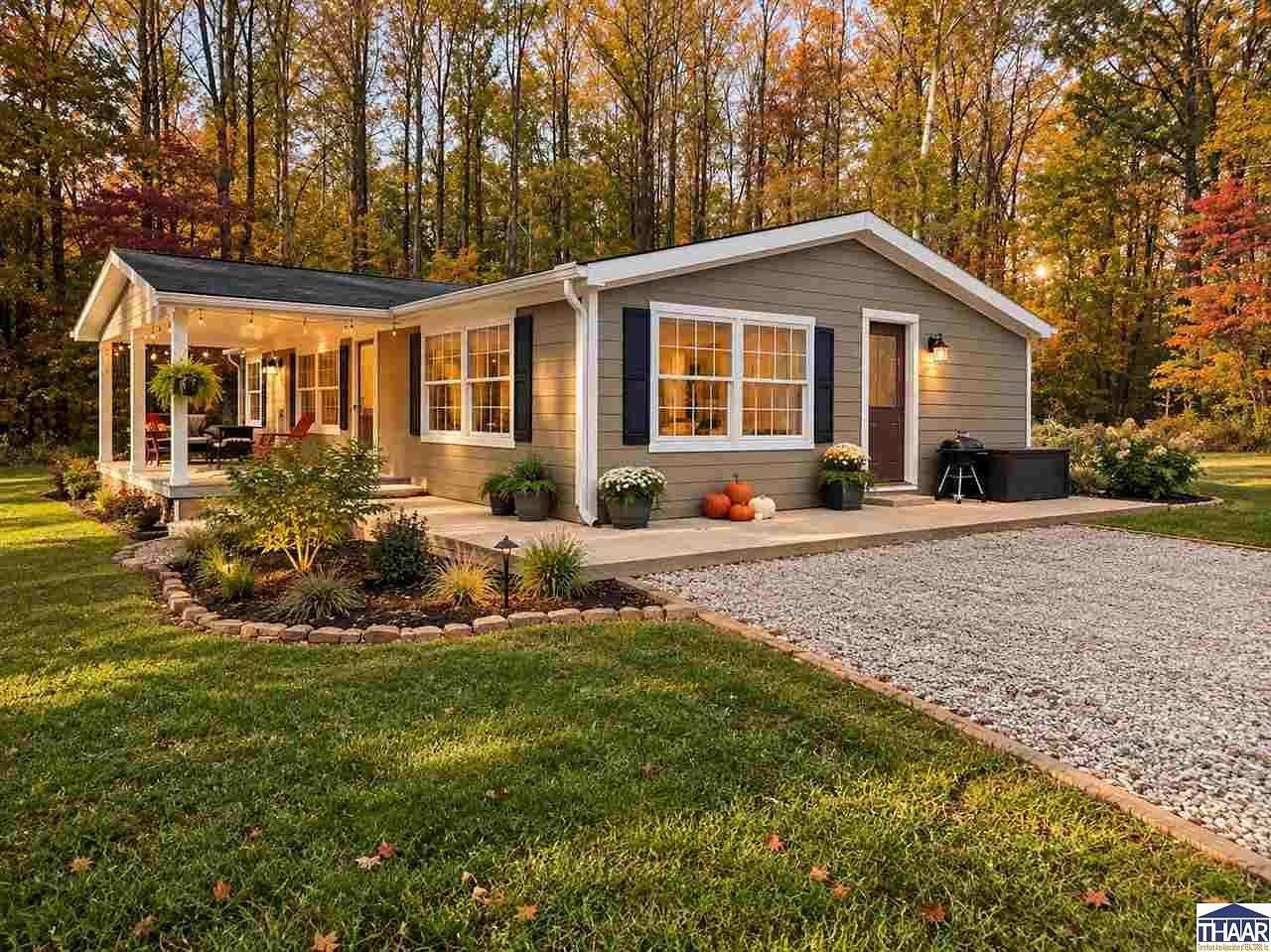 6.38 Acres of Land with Home for Sale in Poland, Indiana