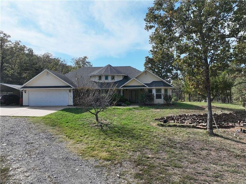 10 Acres of Land with Home for Sale in Wister, Oklahoma