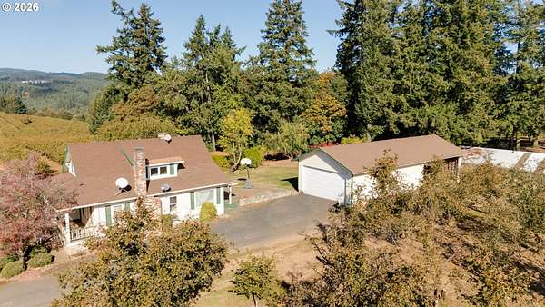 73.1 Acres of Recreational Land with Home for Sale in Forest Grove, Oregon