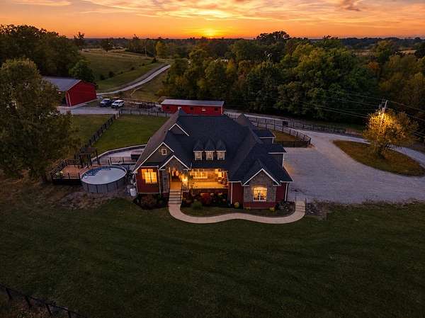 25.2 Acres of Land with Home for Sale in Berry, Kentucky