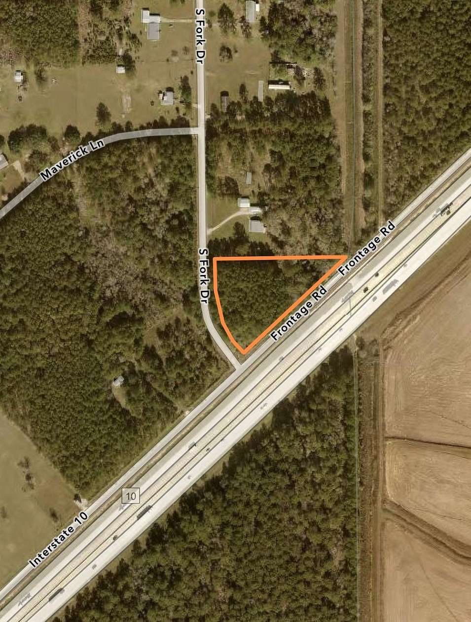 2.17 Acres of Residential Land for Sale in Hamshire, Texas