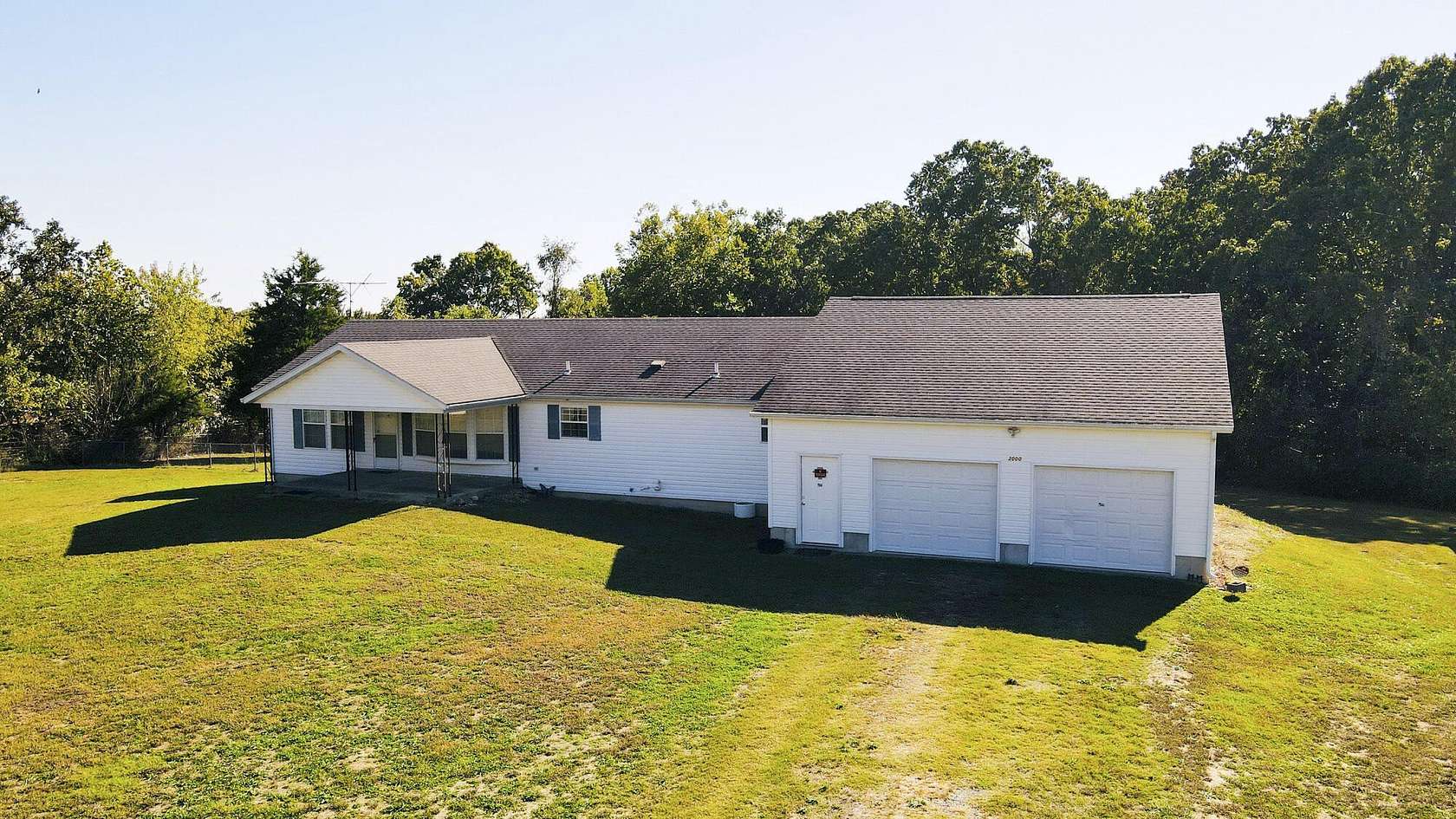 47 Acres of Recreational Land with Home for Sale in Rocky Comfort, Missouri