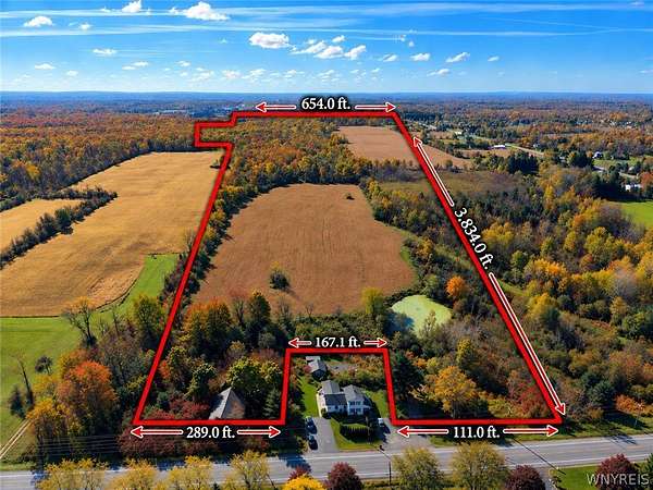 55 Acres of Land for Sale in Akron, New York