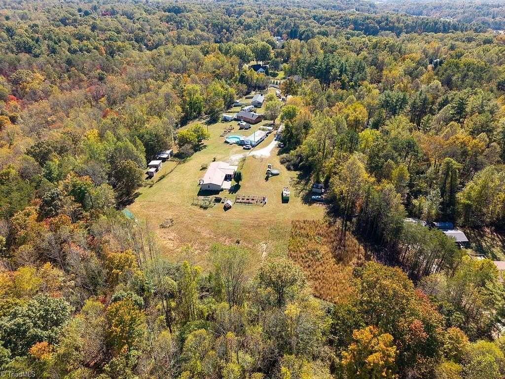 4 Acres of Land with Home for Sale in Mount Airy, North Carolina