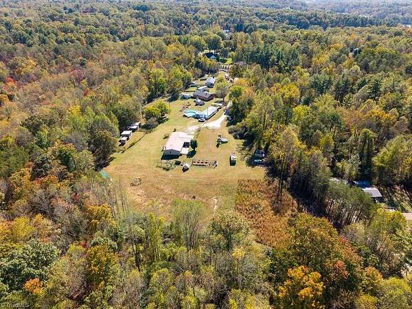 4 Acres of Land with Home for Sale in Mount Airy, North Carolina