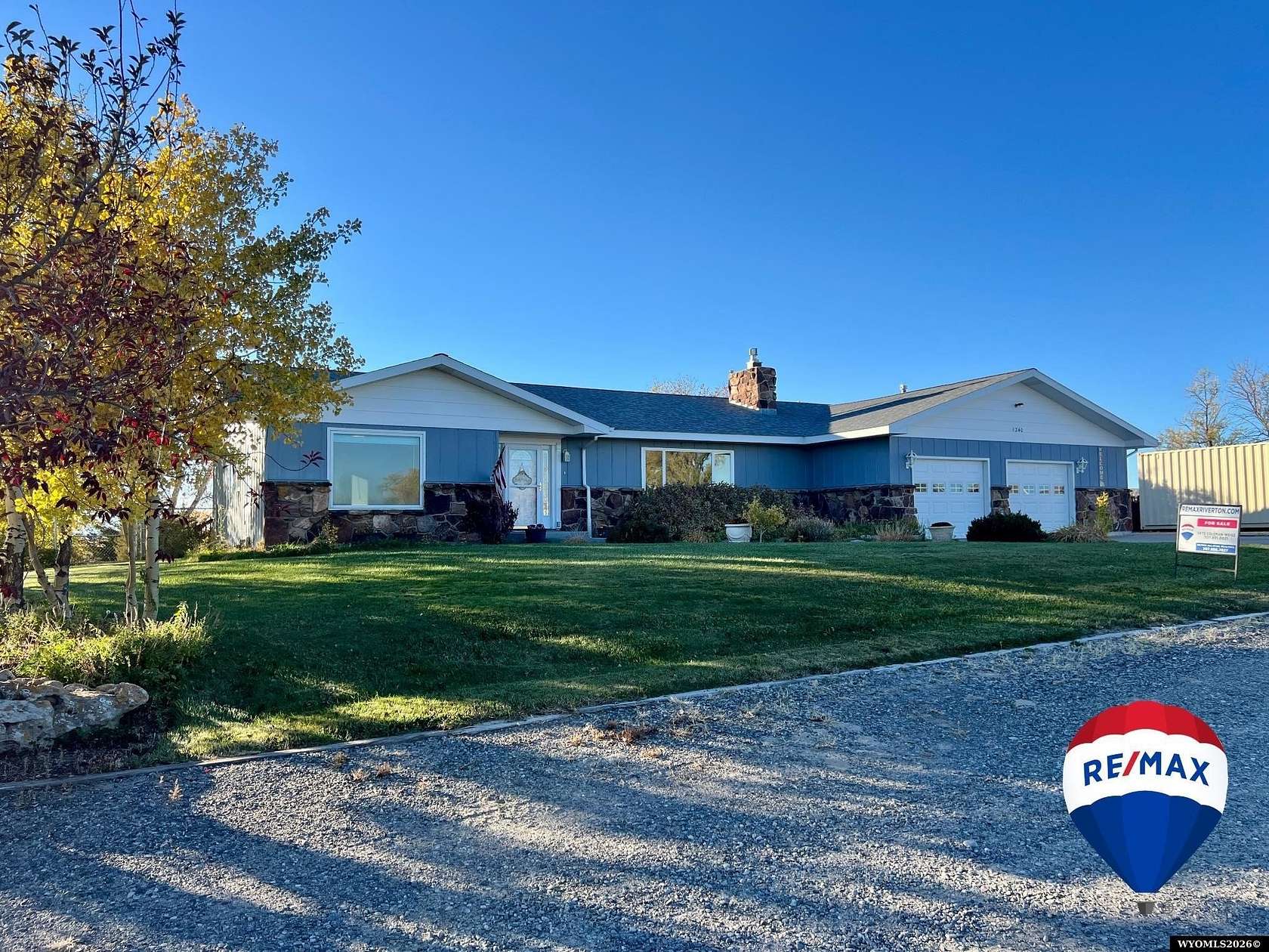 1.52 Acres of Land with Home for Sale in Riverton, Wyoming