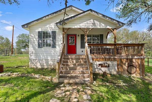 4.54 Acres of Land with Home for Lease in Elgin, Texas