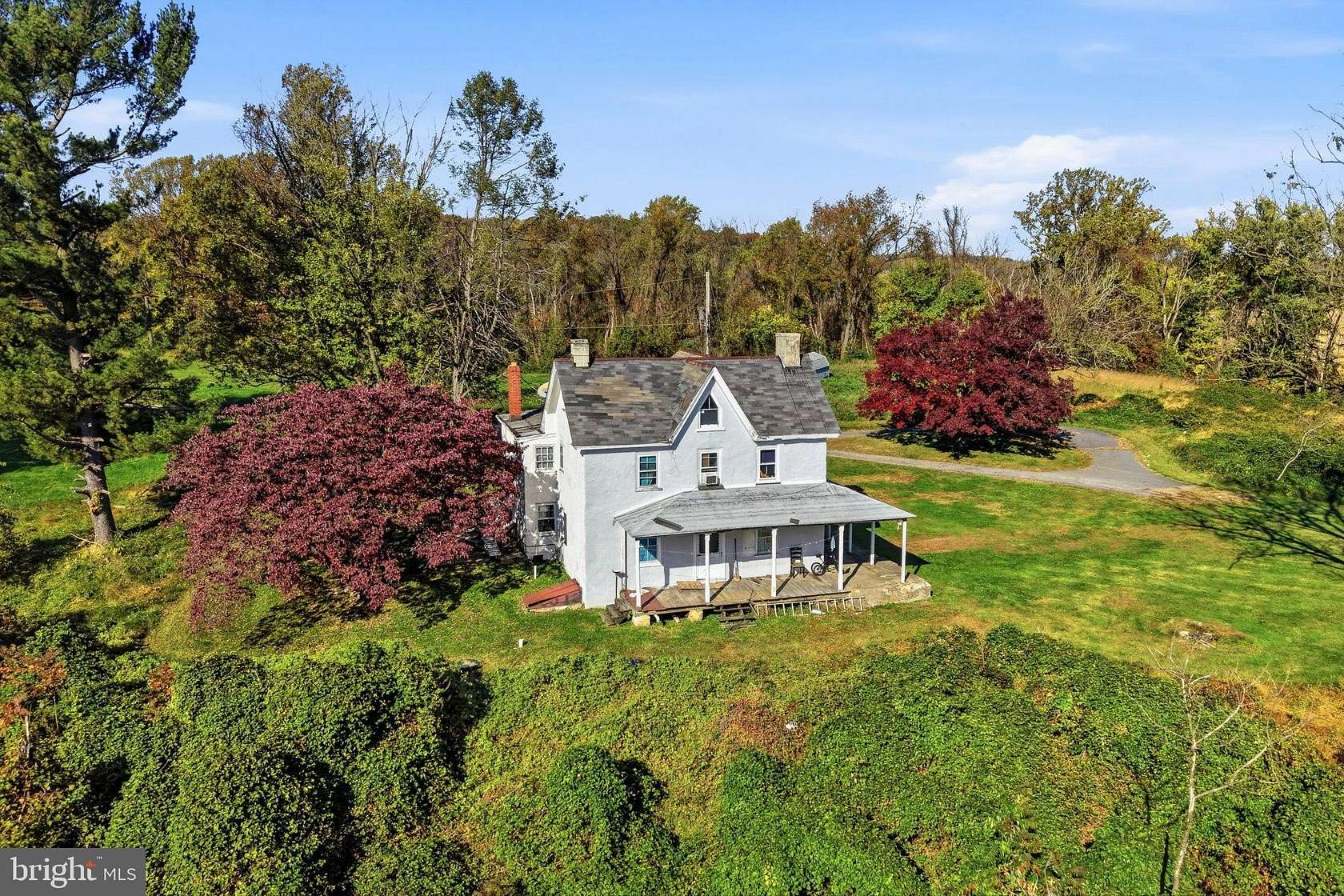 12.8 Acres of Land with Home for Sale in West Grove, Pennsylvania