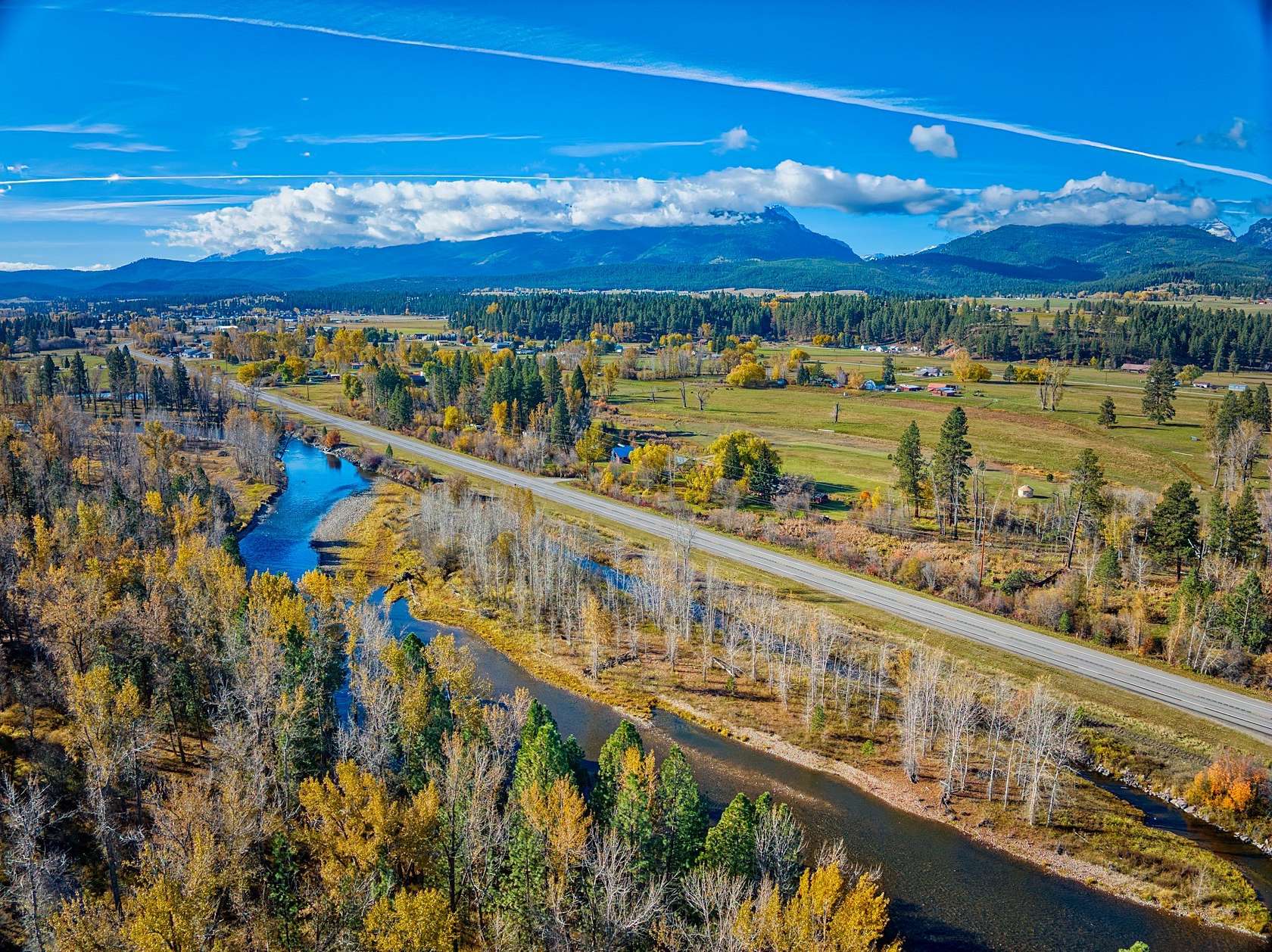 15.3 Acres of Recreational Land with Home for Sale in Darby, Montana