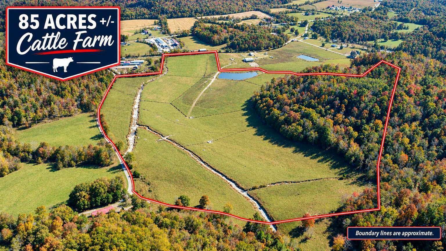 85 Acres of Recreational Land for Sale in Hustonville, Kentucky