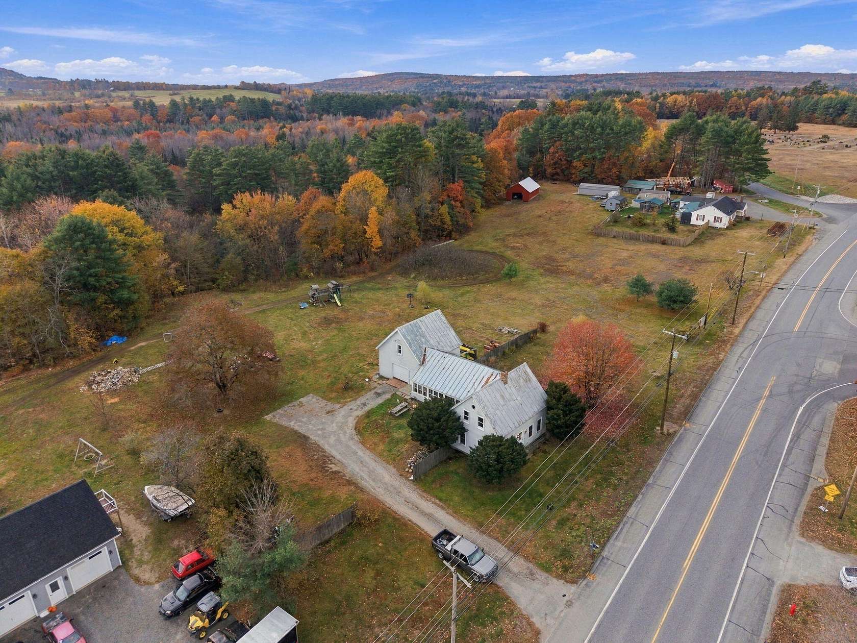 6.18 Acres of Land with Home for Sale in Norridgewock, Maine