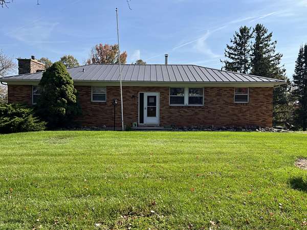 8.19 Acres of Land with Home for Sale in Milan, Michigan