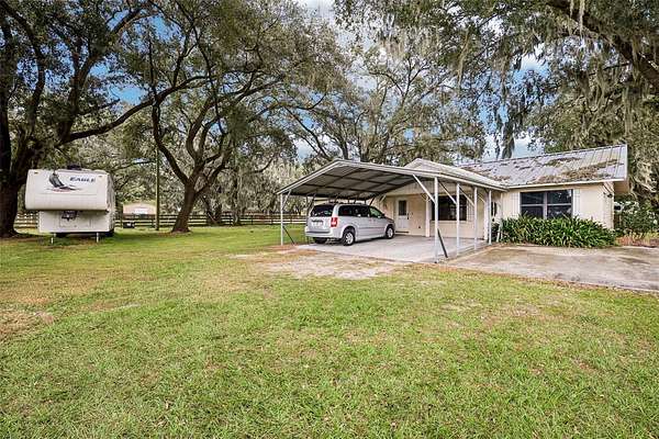8.42 Acres of Land with Home for Sale in Dover, Florida