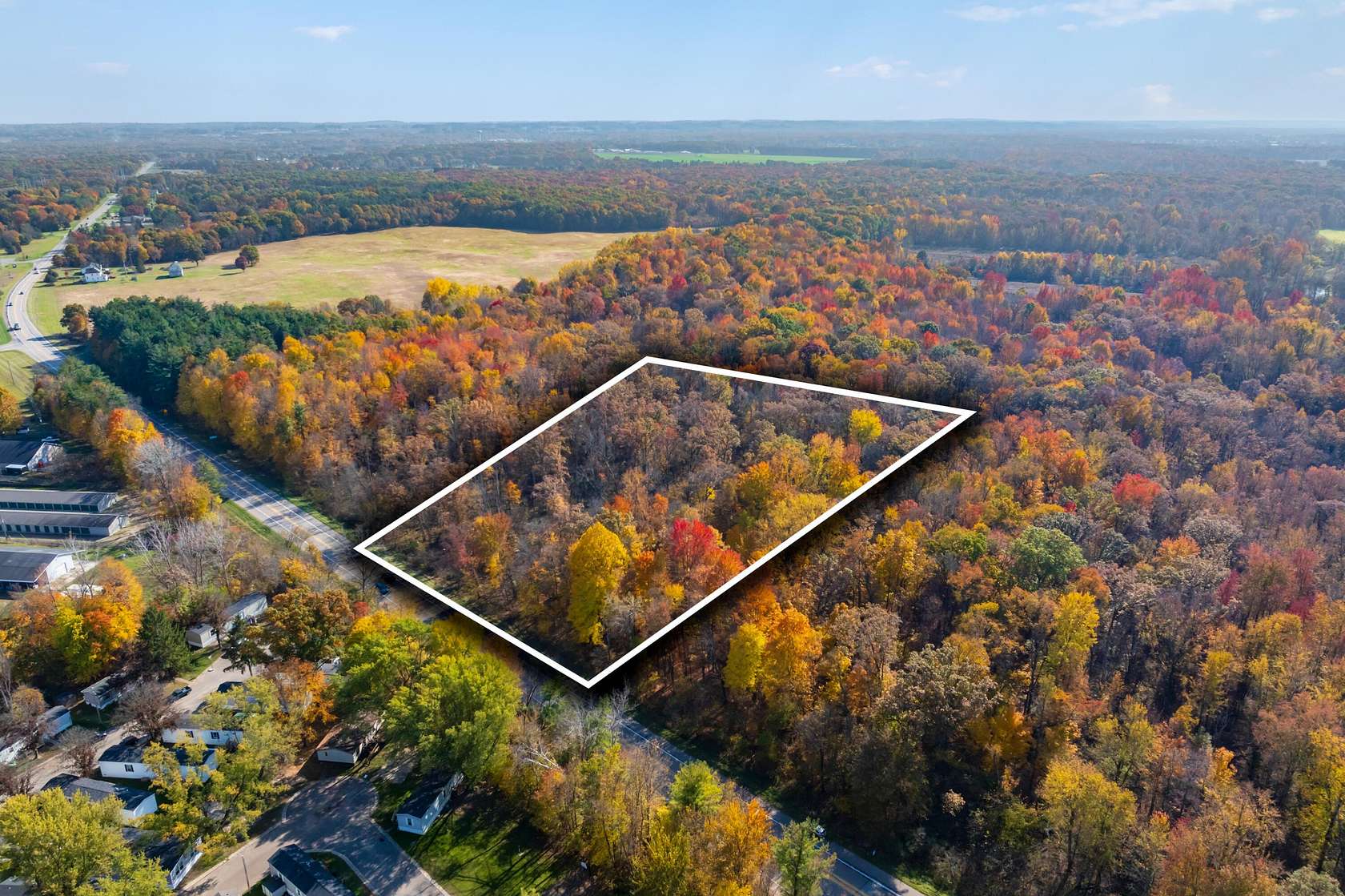 8.15 Acres of Commercial Land for Sale in Paw Paw, Michigan
