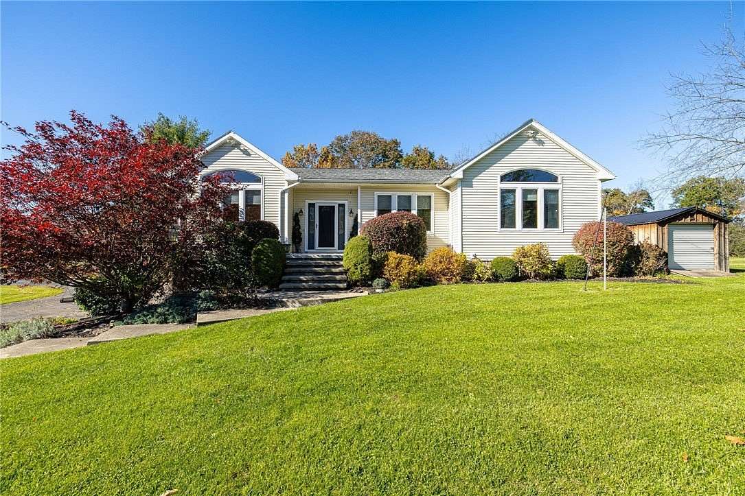 6.4 Acres of Land with Home for Sale in Leicester, New York