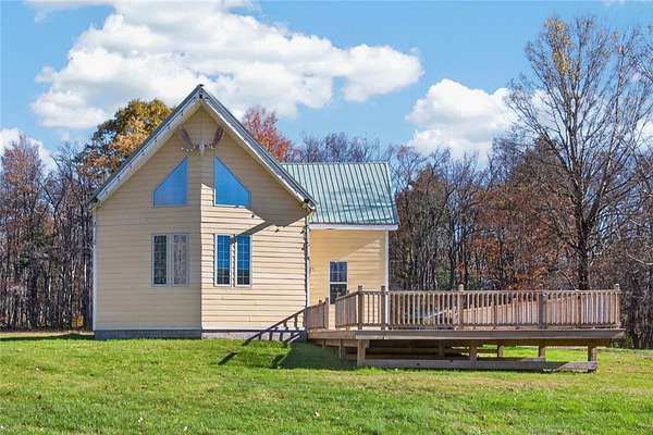 8.9 Acres of Land with Home for Sale in East Meredith, New York