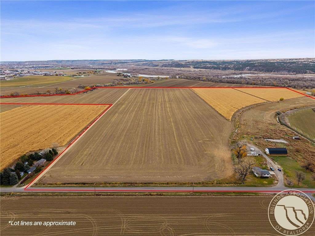 180 Acres of Agricultural Land for Sale in Billings, Montana