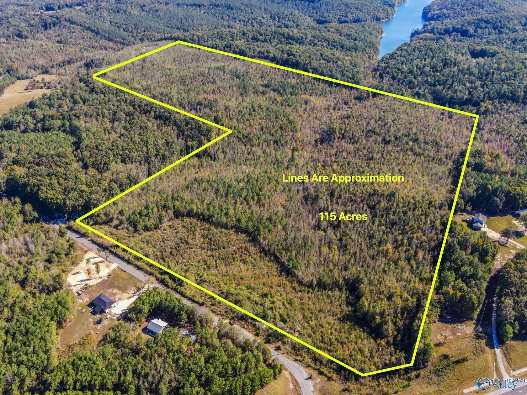 115 Acres of Recreational Land for Sale in Russellville, Alabama
