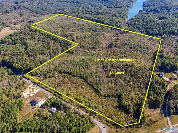 115 Acres of Recreational Land for Sale in Russellville, Alabama