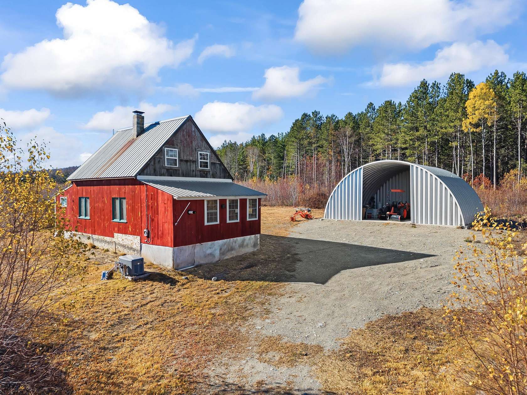 50.2 Acres of Recreational Land with Home for Sale in Rangeley, Maine