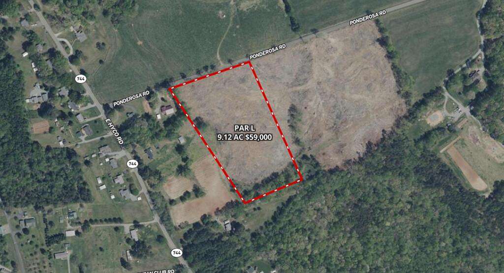 9.12 Acres of Land for Sale in South Boston, Virginia