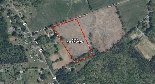 9.12 Acres of Land for Sale in South Boston, Virginia