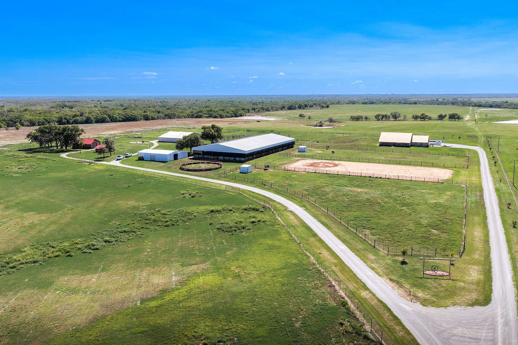 40 Acres of Agricultural Land with Home for Sale in Waurika, Oklahoma