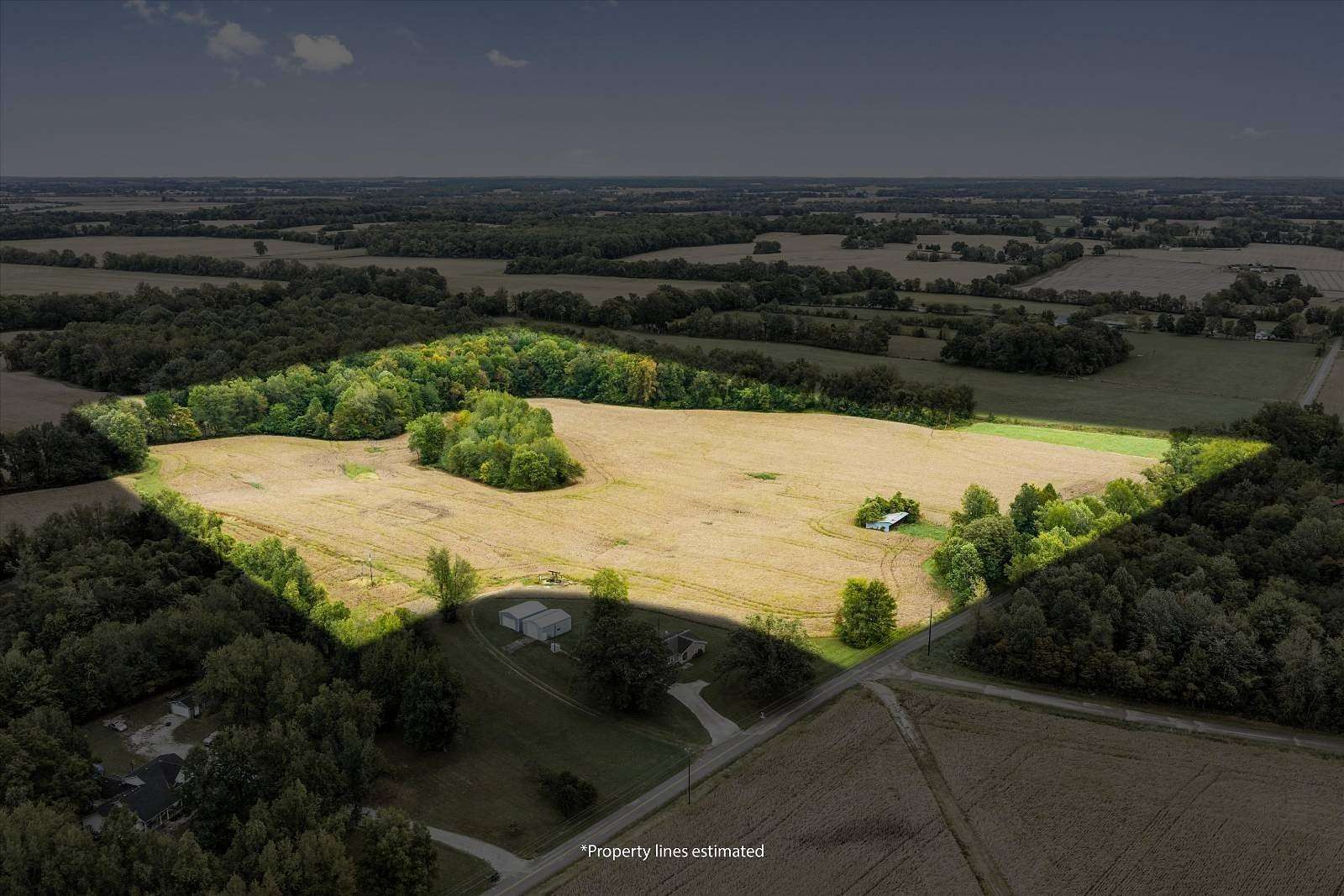 31 Acres of Land for Auction in Henderson, Kentucky