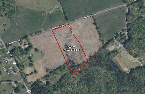 7.5 Acres of Land for Sale in Halifax, Virginia