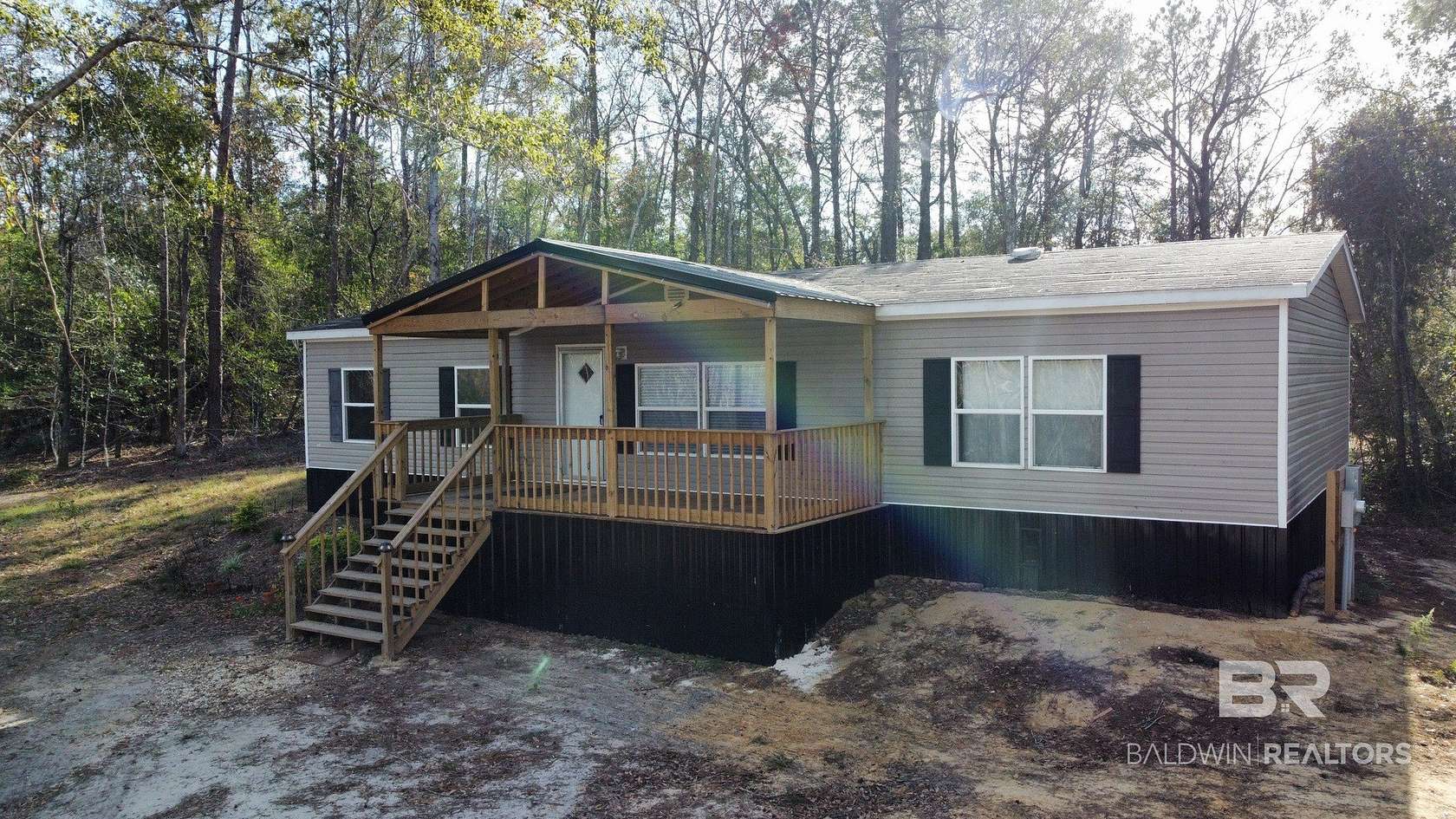 24.2 Acres of Recreational Land with Home for Sale in Brewton, Alabama