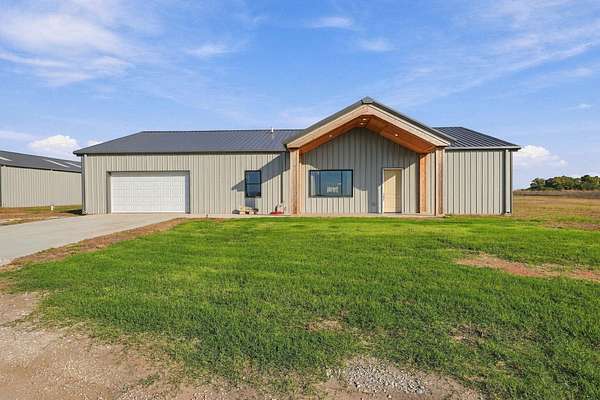 19.9 Acres of Land with Home for Sale in Cheney, Kansas