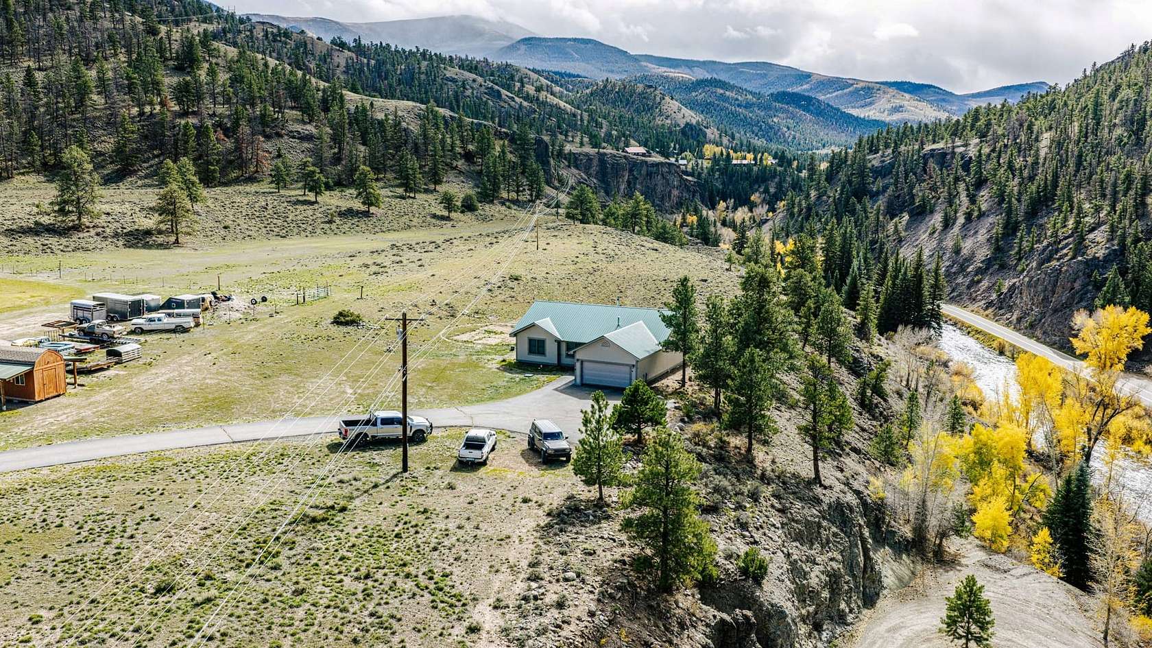 5 Acres of Land with Home for Sale in Lake City, Colorado
