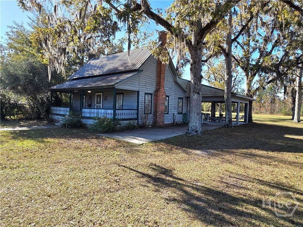 32.3 Acres of Recreational Land with Home for Sale in Ludowici, Georgia