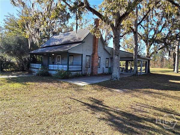 32.3 Acres of Recreational Land with Home for Sale in Ludowici, Georgia