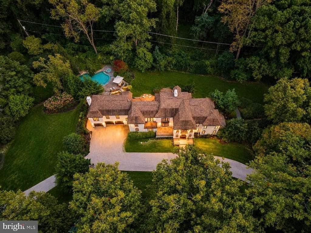 1.55 Acres of Land with Home for Sale in Bryn Mawr, Pennsylvania