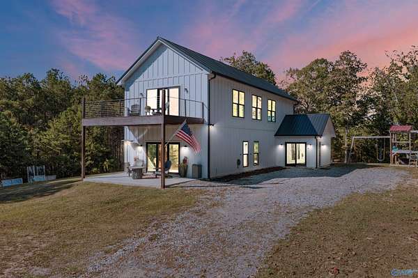 13 Acres of Land with Home for Sale in Cedar Bluff, Alabama