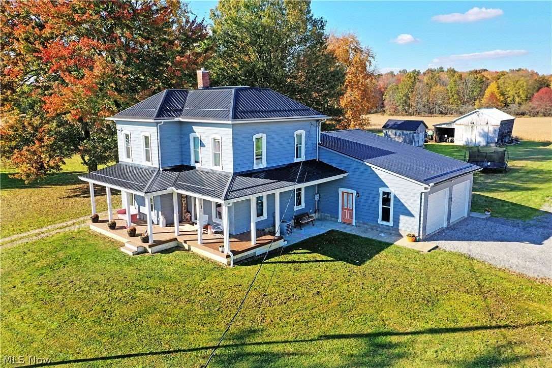 37 Acres of Land with Home for Sale in Farmdale, Ohio
