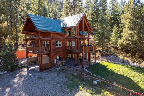 14.5 Acres of Recreational Land with Home for Sale in Bayfield, Colorado