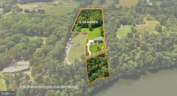 5.14 Acres of Land with Home for Sale in Martinsburg, West Virginia