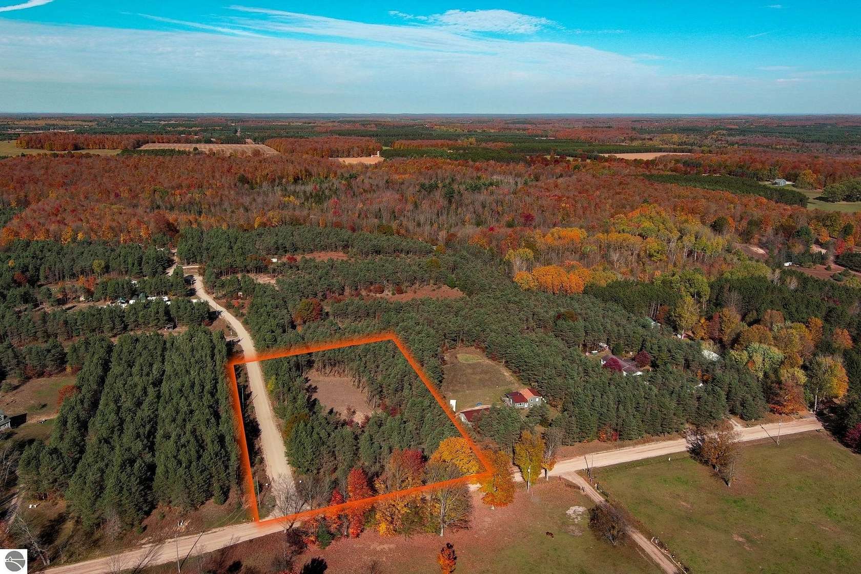 2.5 Acres of Residential Land for Sale in Kingsley, Michigan