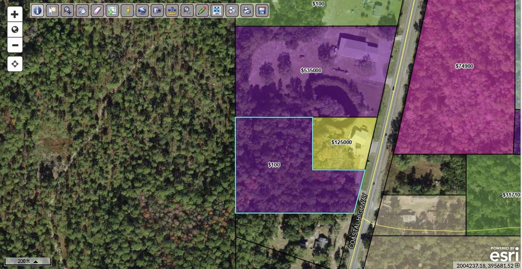 4 Acres of Commercial Land for Sale in Crawfordville, Florida