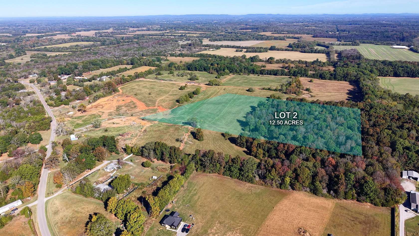 12.5 Acres of Land for Sale in Lewisburg, Tennessee