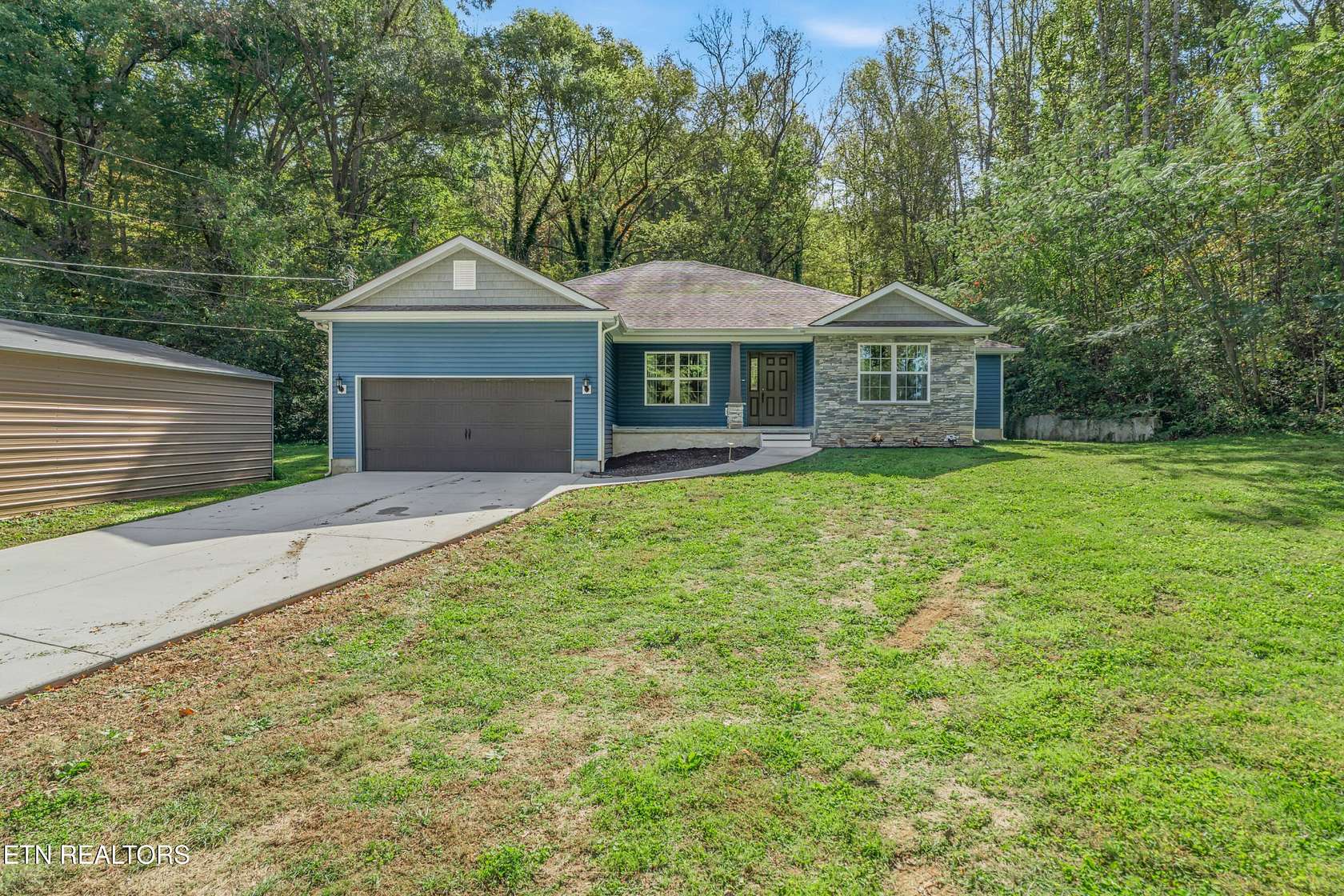 4.82 Acres of Land with Home for Sale in Knoxville, Tennessee
