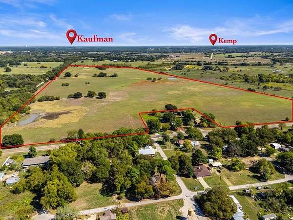 108 Acres of Agricultural & Residential Land for Sale in Scurry, Texas