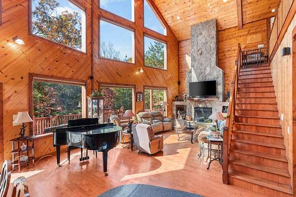 6 Acres of Land with Home for Sale in Blairsville, Georgia
