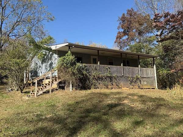 1.5 Acres of Land with Home for Sale in Mineral Bluff, Georgia