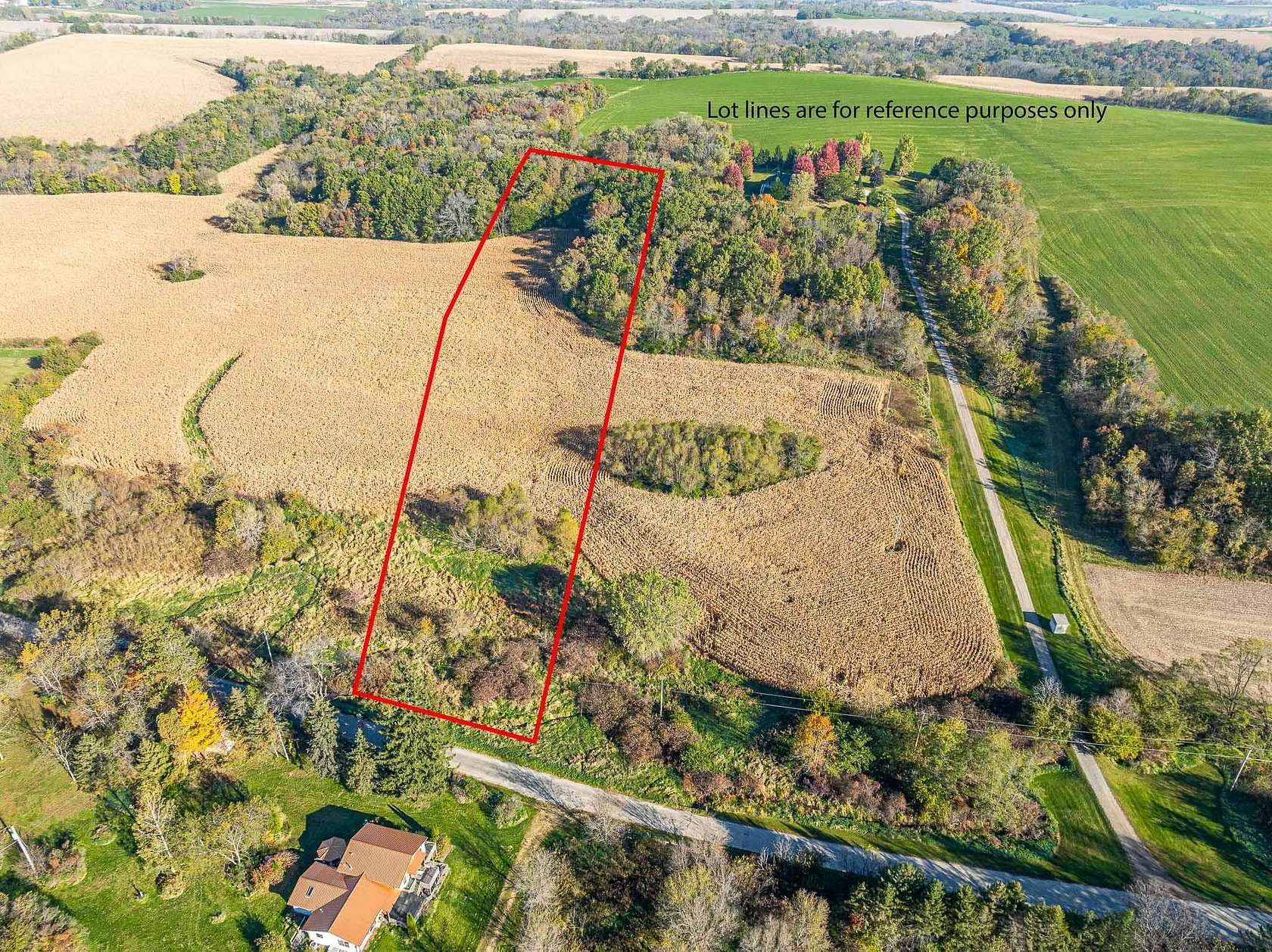 5.3 Acres of Residential Land for Sale in Monticello, Wisconsin