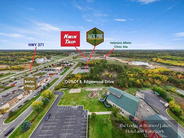 1.85 Acres of Mixed-Use Land for Sale in Baxter, Minnesota